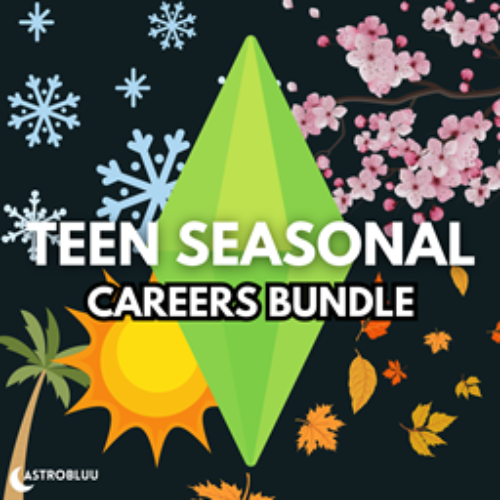 Teen Seasonal Careers Bundle par Astrobluu – Traduction française